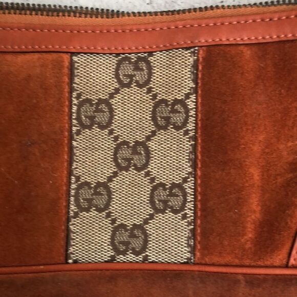Gucci Small Suede n Leather bag - Picture 14 of 14